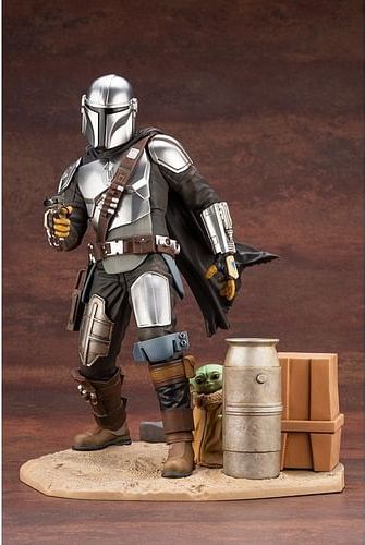Kotobukiya Figurka Star Wars: Mandalorian & The Child, ARTFX - obrázek 3