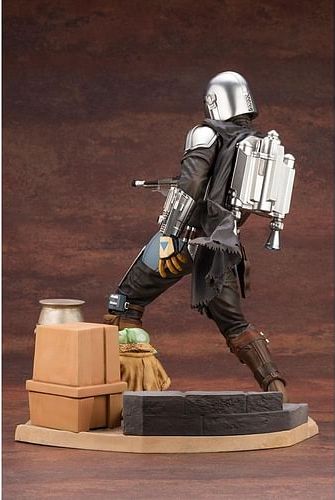 Kotobukiya Figurka Star Wars: Mandalorian & The Child, ARTFX - obrázek 4