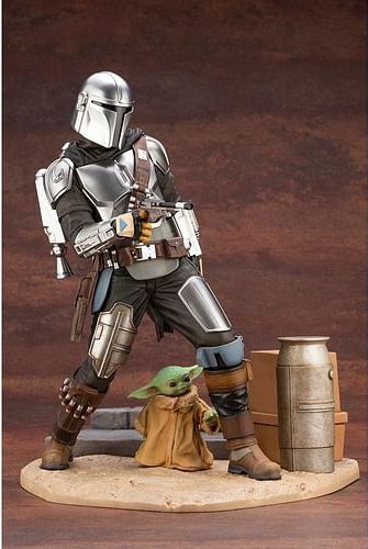 Kotobukiya Figurka Star Wars: Mandalorian & The Child, ARTFX - obrázek 7