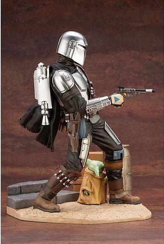 Kotobukiya Figurka Star Wars: Mandalorian & The Child, ARTFX - obrázek 8