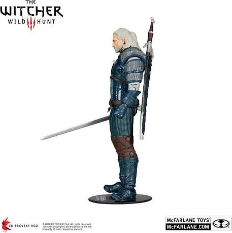 McFarlane Toys Figurka Zaklínač - Geralt z Rivie (zbroj zmije) - obrázek 2