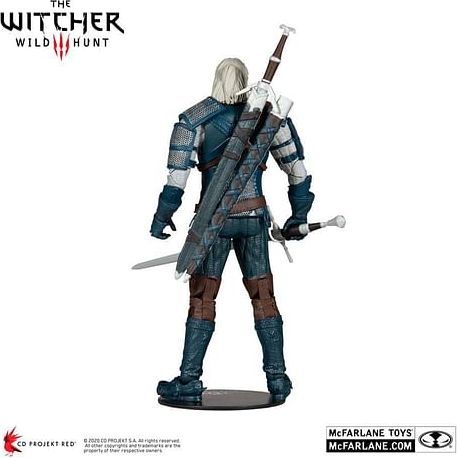 McFarlane Toys Figurka Zaklínač - Geralt z Rivie (zbroj zmije) - obrázek 3