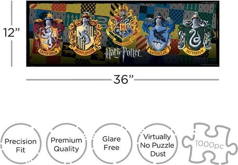 Puzzle Harry Potter - Erby, 1000 dílků - obrázek 2