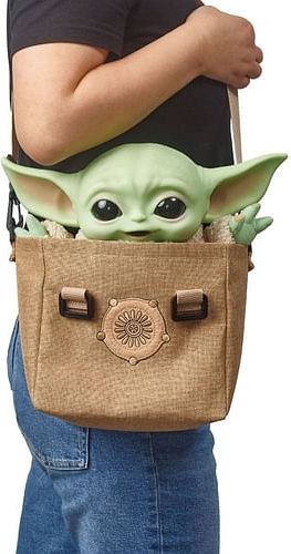 Mattel Figurka Mandalorian - Baby Yoda v tašce (se zvukem) - obrázek 6