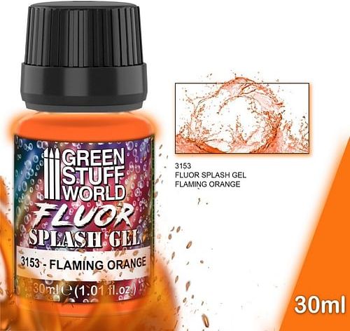 Green Stuff World: Splash Gel - Flaming Orange 30ml - obrázek 1