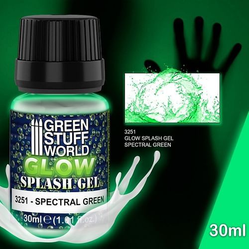 Green Stuff World: Splash Gel - Spectral Green 30ml - obrázek 1