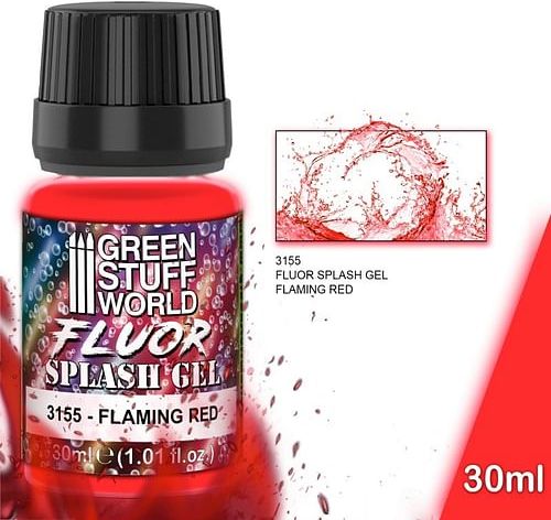 Green Stuff World: Splash Gel - Flaming Red 30ml - obrázek 1