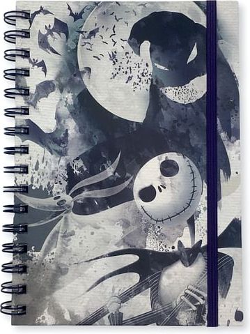 Pyramid International Zápisník Nightmare Before Christmas - Water Colour A5 - obrázek 1