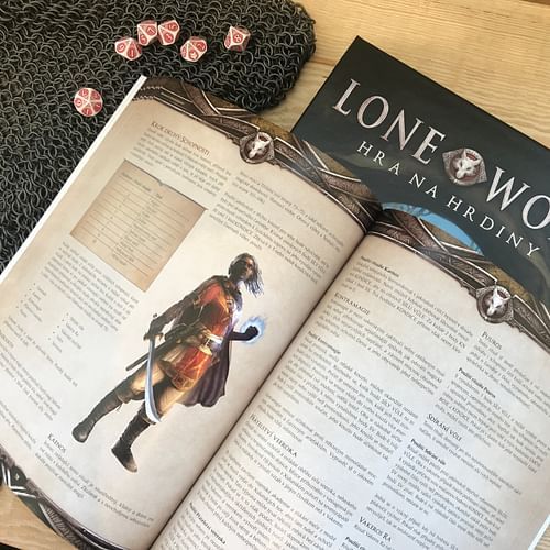 Lone Wolf - hra na hrdiny - Velmistrovská sada - obrázek 4