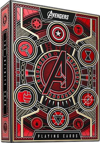 Hrací karty Theory11: Avengers (červené) - obrázek 1