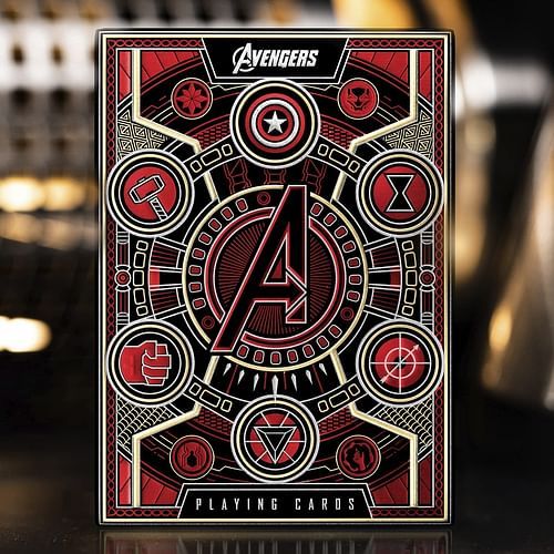 Hrací karty Theory11: Avengers (červené) - obrázek 6