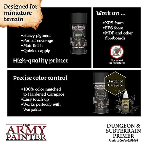 GameMaster Terrain Primer: Dungeon & Subterrain 300ml - obrázek 5