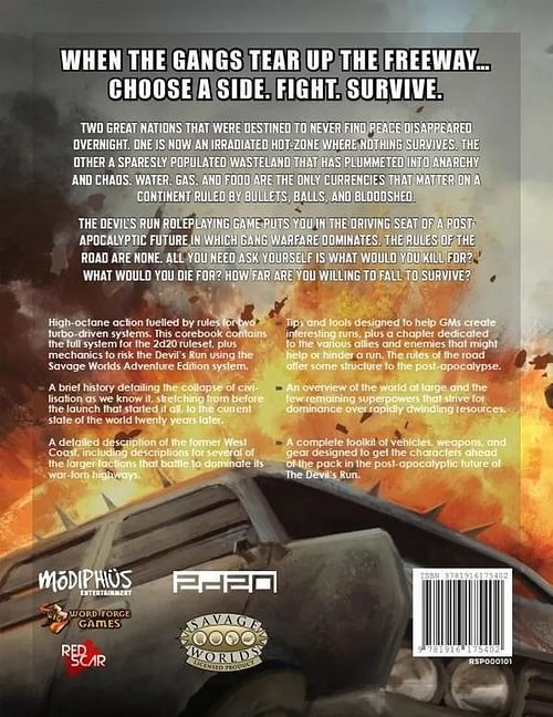 Devil s Run RPG Corebook - obrázek 6