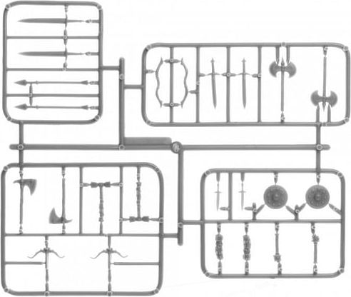 Sada pro miniatury Bones Mega-Weapons Pack - obrázek 3
