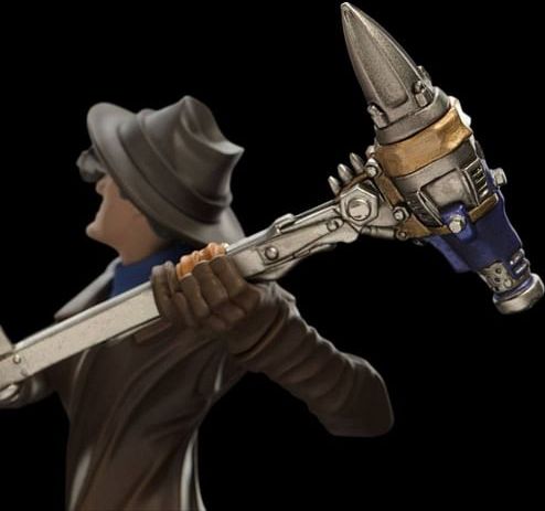 Weta Collectibles Figurka Alita: Battle Angel - Dr. Ido - obrázek 6