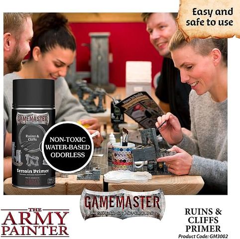 Army Painter: GameMaster Terrain Primer - Ruins & Cliffs 300ml - obrázek 3