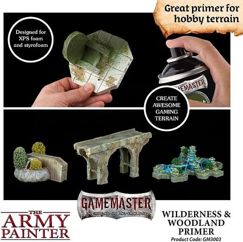 Army Painter: GameMaster Terrain Primer - Wilderness & Woodlands 300ml - obrázek 2