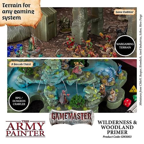 Army Painter: GameMaster Terrain Primer - Wilderness & Woodlands 300ml - obrázek 3