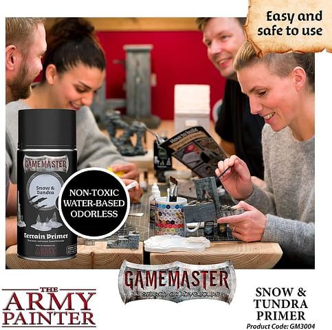 Army Painter: GameMaster Terrain Primer - Snow & Thundra 300ml - obrázek 4