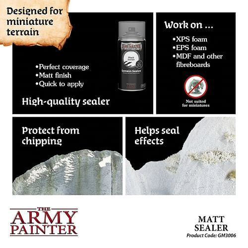 Army Painter: GameMaster Terrain Matt Sealer 300ml - obrázek 3
