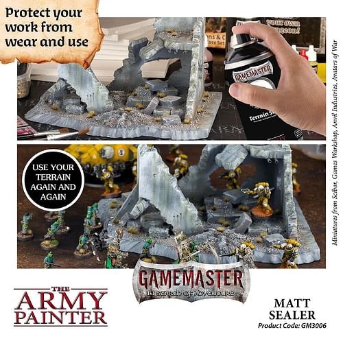 Army Painter: GameMaster Terrain Matt Sealer 300ml - obrázek 4