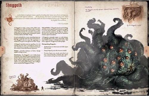 Call of Cthulhu RPG 7th edition: Field Guide to Lovecraftian Horrors - obrázek 2