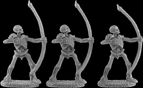 Figurky Skeletal Archers, 3 ks - obrázek 1