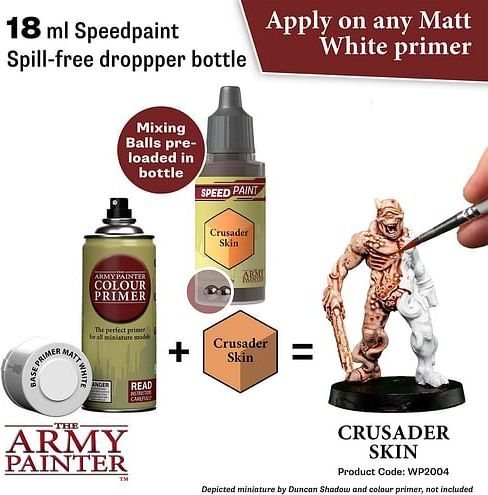 Army Painter: Speedpaint Crusader Skin 18ml - obrázek 2