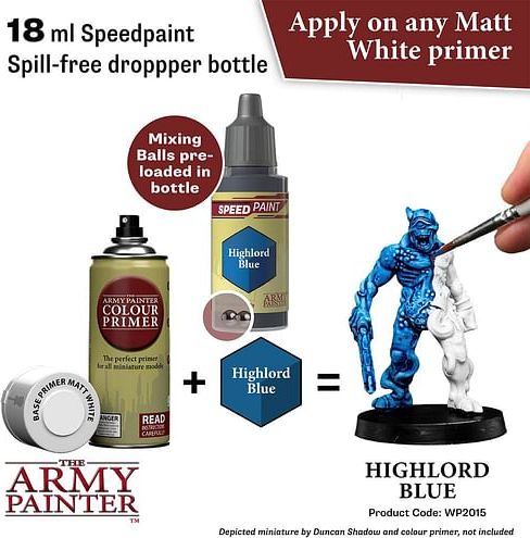 Army Painter: Speedpaint Highlord Blue 18ml - obrázek 2