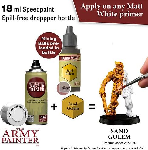 Army Painter: Speedpaint Sand Golem 18ml - obrázek 2