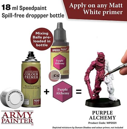 Army Painter: Speedpaint Purple Alchemy 18ml - obrázek 2