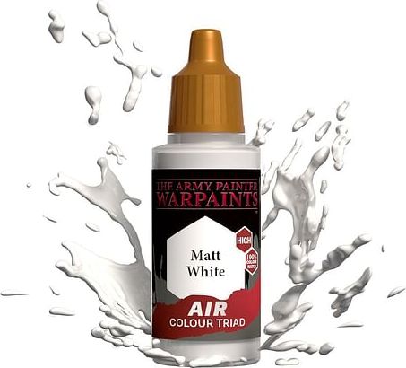 Warpaints Air Matt White 18ml - obrázek 1