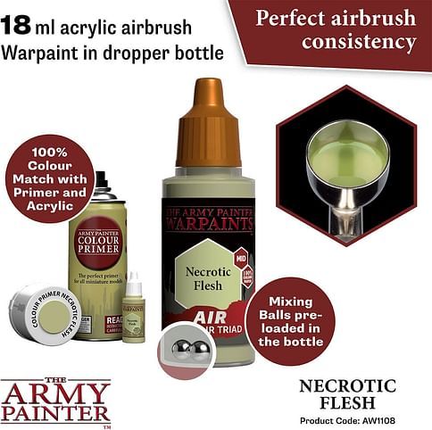 Warpaints Air Necrotic Flesh 18ml - obrázek 2