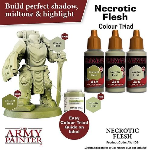 Warpaints Air Necrotic Flesh 18ml - obrázek 3
