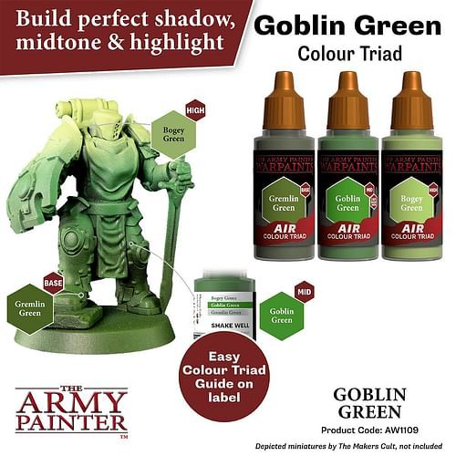 Warpaints Air Goblin Green 18ml - obrázek 3