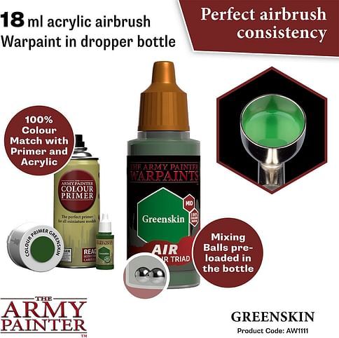 Warpaints Air Greenskin 18ml - obrázek 2