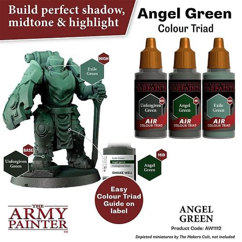 Warpaints Air Angel Green 18ml - obrázek 3