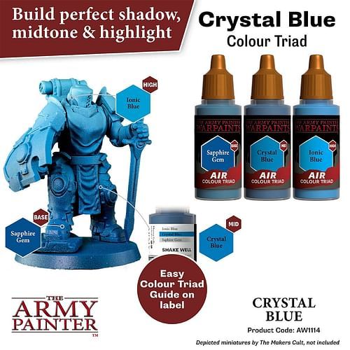 Warpaints Air Crystal Blue 18ml - obrázek 3