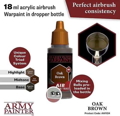 Warpaints Air Oak Brown 18ml - obrázek 2