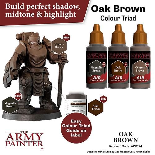 Warpaints Air Oak Brown 18ml - obrázek 3