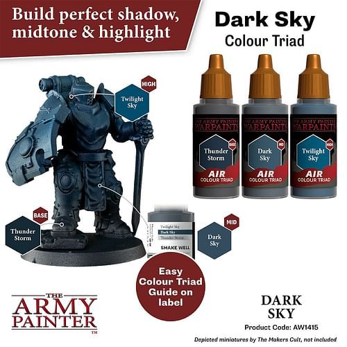 Warpaints Air Dark Sky 18ml - obrázek 3