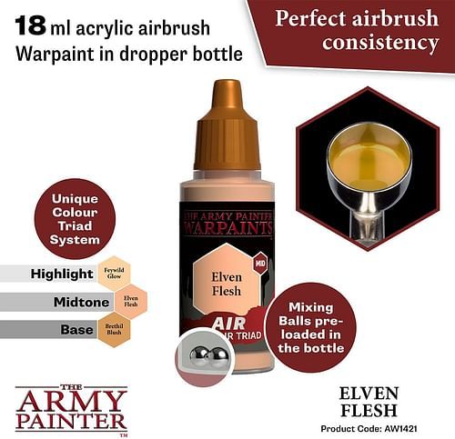 Warpaints Air Elven Flesh 18ml - obrázek 2