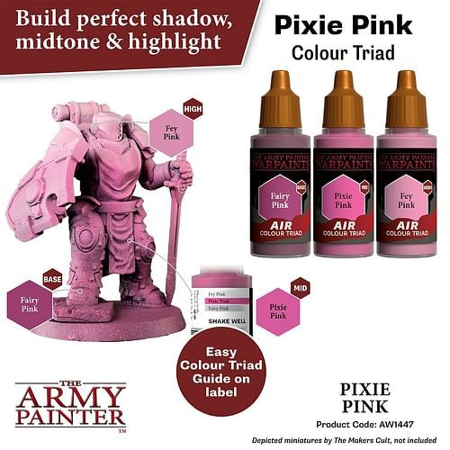 Warpaints Air Pixie Pink 18ml - obrázek 3