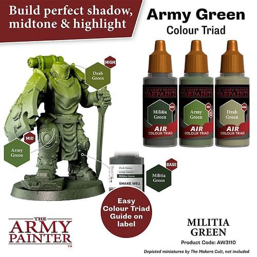 Warpaints Air Militia Green 18ml - obrázek 3