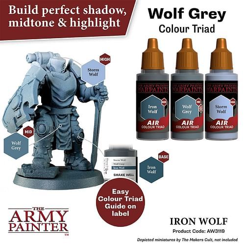 Warpaints Air Iron Wolf 18ml - obrázek 3