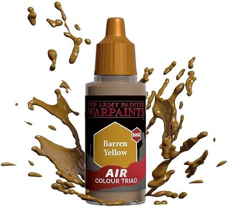 Warpaints Air Barren Yellow 18ml - obrázek 1