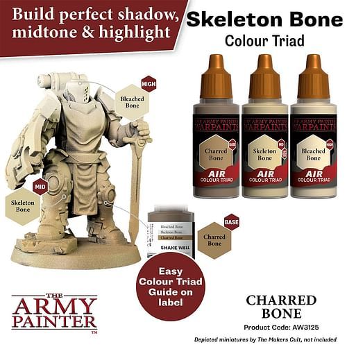 Warpaints Air Charred Bone 18ml - obrázek 3