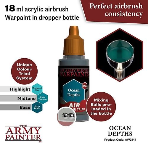 Warpaints Air Ocean Depths 18ml - obrázek 2