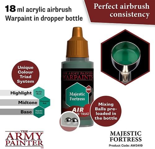 Warpaints Air Majestic Fortress 18ml - obrázek 2