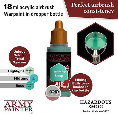 Warpaints Air Hazardous Smog 18ml - obrázek 2